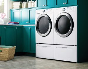 Image of a washer and dryer