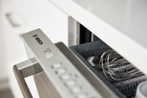 Close up image of a dishwasher